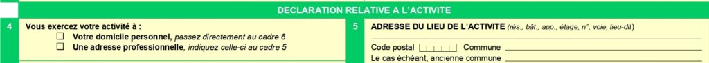 Formulaire p0i cadre 3