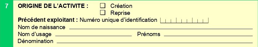 Formulaire p0i cadre 7